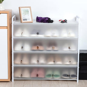 Sapateira Organizadora 6 Níveis com Portas Translúcidas