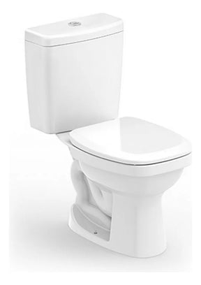 Kit Bacia Celite Com Caixa Acoplada Completo Like Branco