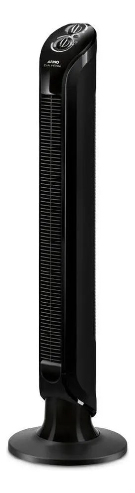 Ventilador De Torre Arno Com 03 Velocidades Preto Neole Cor das pás -