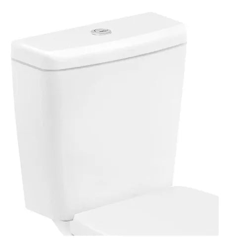 Kit Bacia Celite Com Caixa Acoplada Completo Like Branco