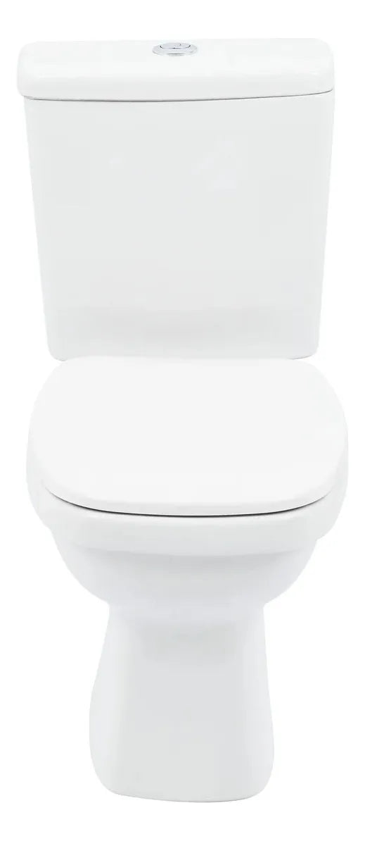 Kit Bacia Celite Com Caixa Acoplada Completo Like Branco