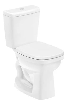 Vaso Sanitário com Caixa Acoplada 3/6l e Assento Like Branco Celite