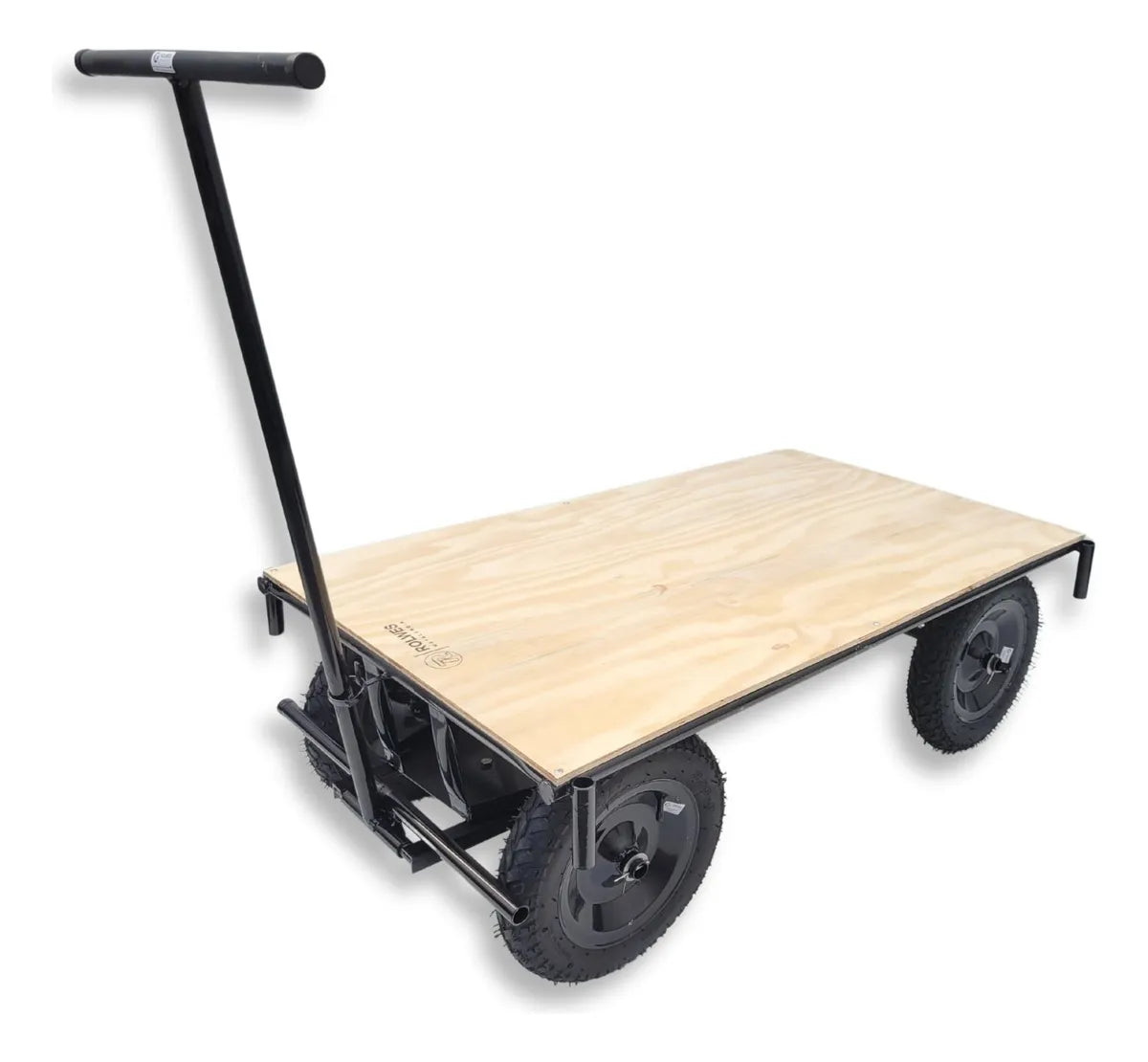 Carrinho Plataforma Com Grade Móvel Profissional Rolwes