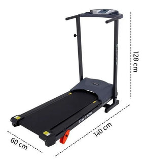 Esteira elétrica Dream Fitness Residencial DR 1600 cor preto