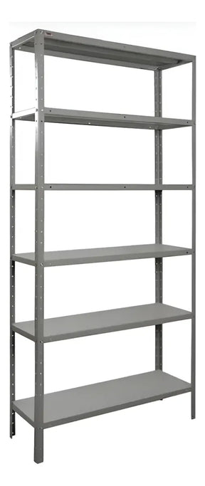 Estante Armário Prateleira de Aço 6 Bandeja Organizador Multiuso preta suporta 150kg 198cm x 90cm x 28cm