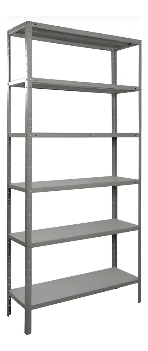 Estante Armário Prateleira de Aço 6 Bandeja Organizador Multiuso preta suporta 150kg 198cm x 90cm x 28cm